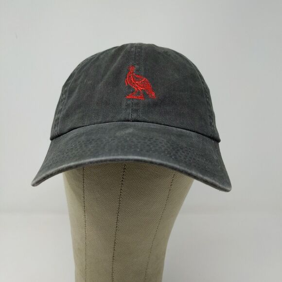 Port Authority Men's Pheasant Slideback Hat Gray Embroidered Logo - Picture 2 of 11